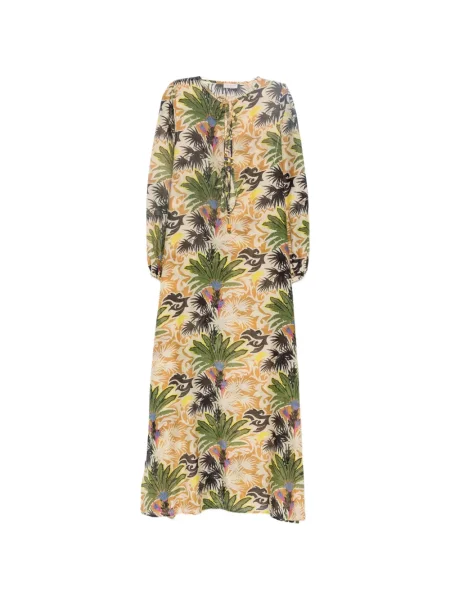 Rochie Anjuna cu imagine verde