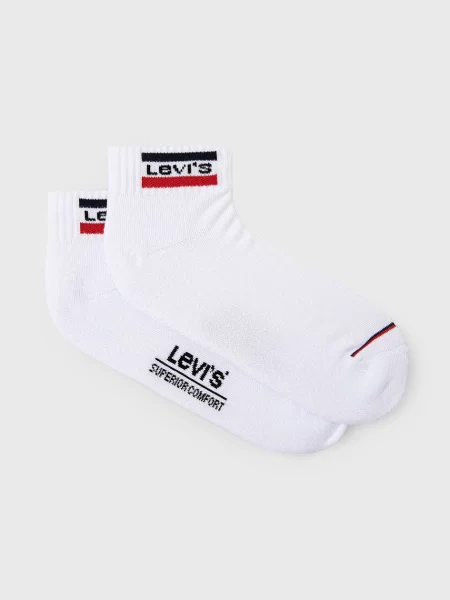 Чорапи Levi's 2 чифта бяло