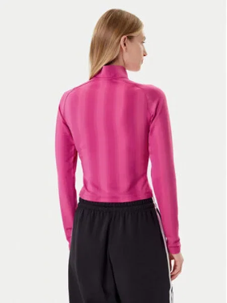 Adidas Džemperis Half-Zip Graphic Football rožinė