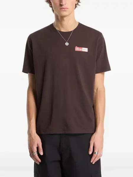 Tricou Dime cu imagine maro