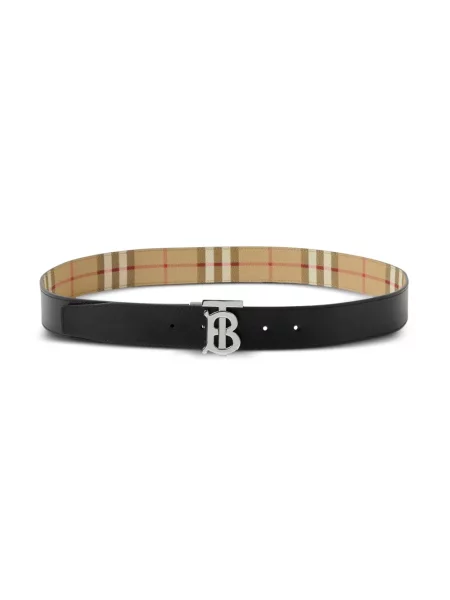 Kockás öves megfordítható öv Burberry