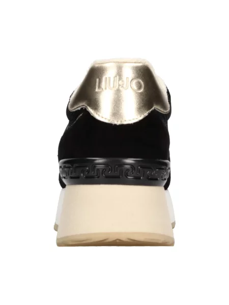 Sneakersy Liu Jo zamszowe czarne
