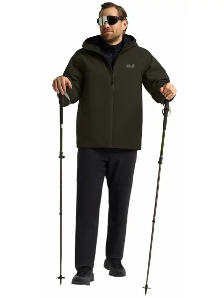 Куртка Jack Wolfskin серая