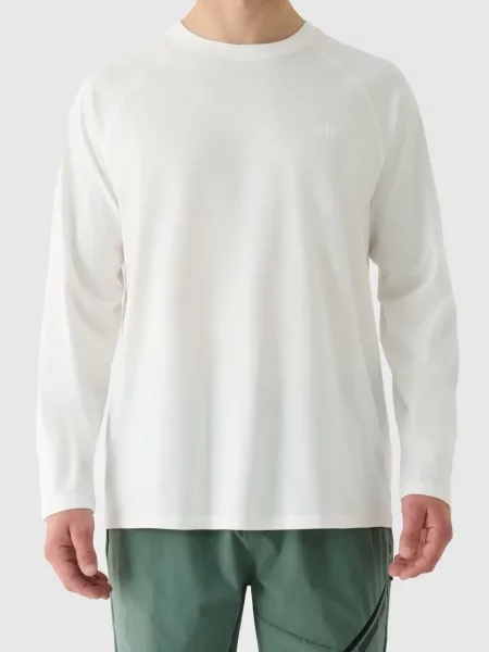 4F koszulka z długim rękawem longsleeve L biały