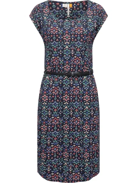 Ragwear Rochie Lilithe Ikat închis / roz albastru