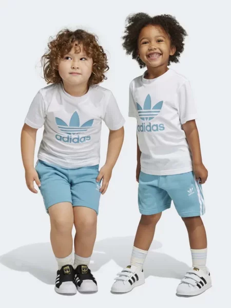 Дитячий Костюм adidas Mickey and Friends бавовна/поліестер блакитний