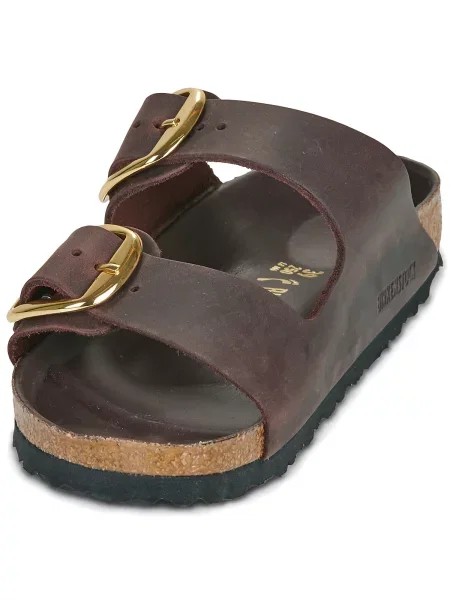 Pantofi Birkenstock cu cataramă maro