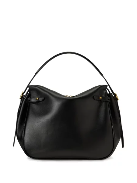 Polo Polo Ralph Lauren z twillu do kolan plisowane żółte