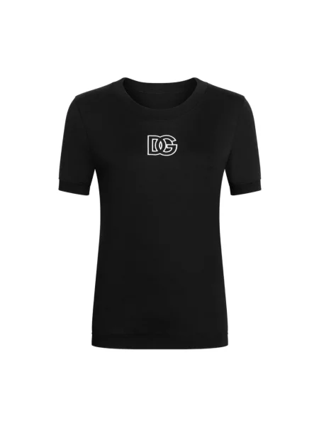 Koszulka Dolce And Gabbana z logo czarna