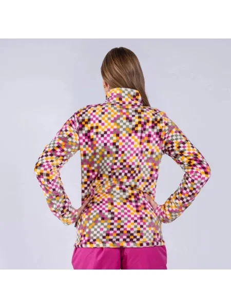 Bluza polarowa Alpine Pro Eflina różowa