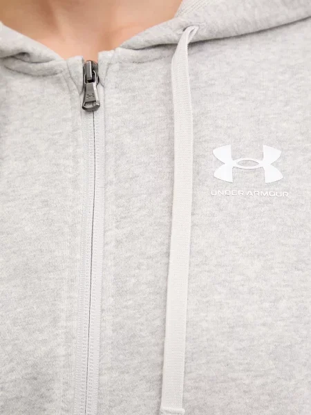 Свитер Under Armour с капюшоном с принтом серый