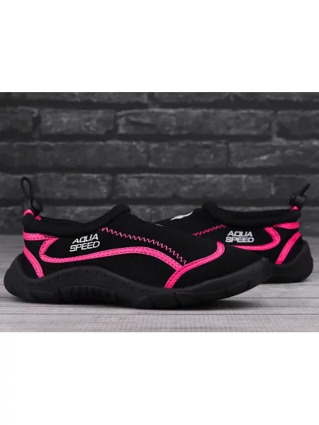 Buty sportowe do wody jeżowce Aqua Speed czarne