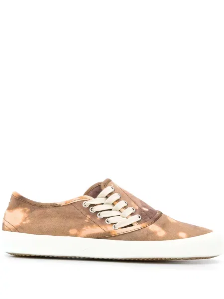 Sneakerși Maison Margiela cu imagine maro
