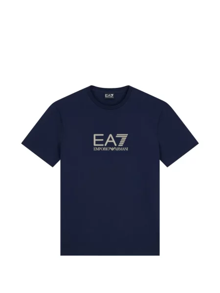 Tricou Ea7 Emporio Armani cu imagine albastru
