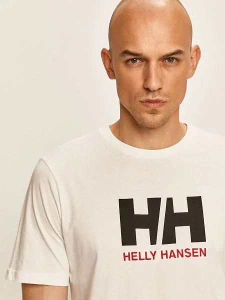 Helly Hansen Тениска HH LOGO T-SHIRT бяло