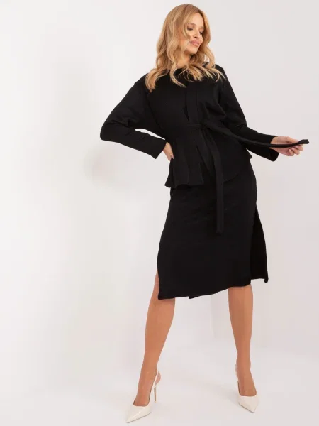 Sportski komplet Fashionhunters crna