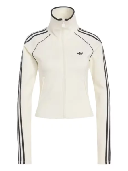 Bluza Adidas w paski biała