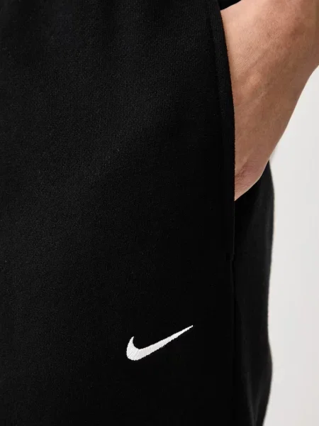 Női nadrág Nike Studio Fleece total black/sail. Méret: XS fekete
