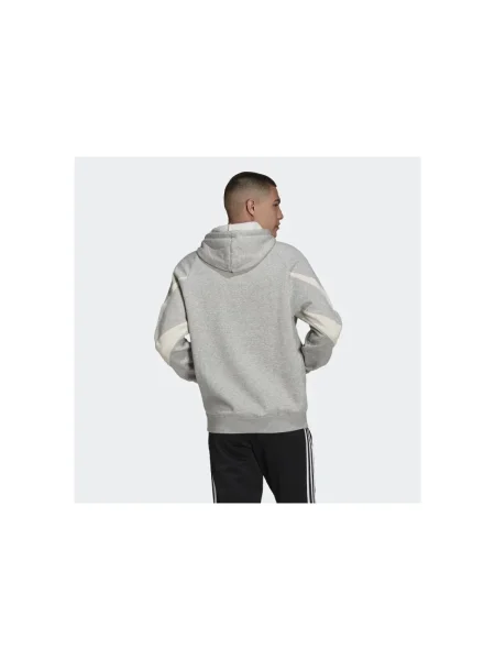 Hanorac cu glugă Adidas gri
