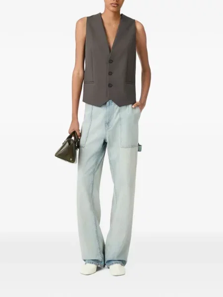 Vestă Mm6 Maison Margiela gri