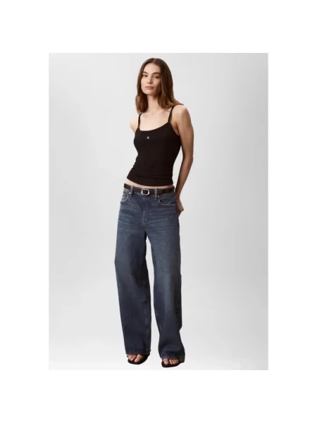 Jeansy Calvin Klein Jeans niebieskie