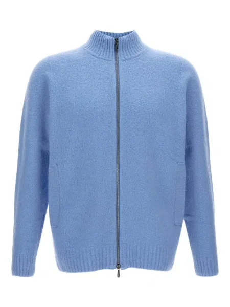 Пуловер Drumohr синьо