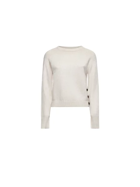 Sweter Silvian Heach wełniany beżowy