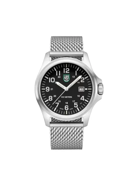 Lniany zegarek Luminox szary