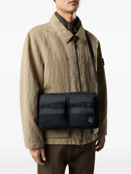 Τσάντα Stone Island πέτρες μαύρο