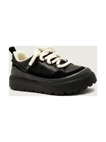 UGG Teniși din piele M HERITAGE UTILITY negru