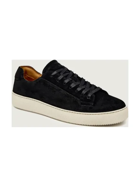 TIGER OF SWEDEN Sneakers Salas 2 | piele întoarsă negru