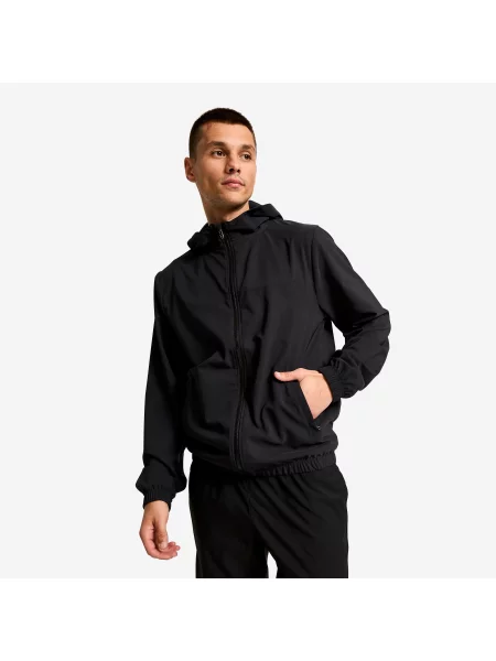 Bluza sportowa z kapturem Domyos czarna
