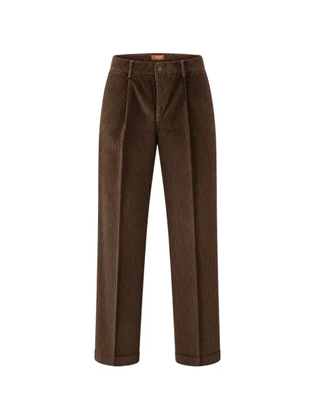 Pantaloni Cruna de catifea cord maro