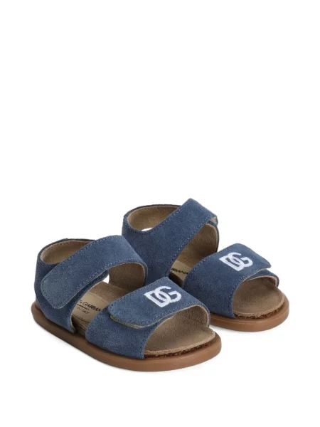 Sandały dziecięce Dolce And Gabbana niebieskie