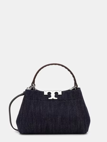 Tory Burch geantă pentru femei din denim Eleanor