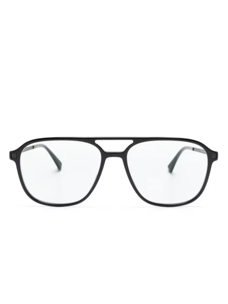 Ochelari de soare aviator Mykita negru
