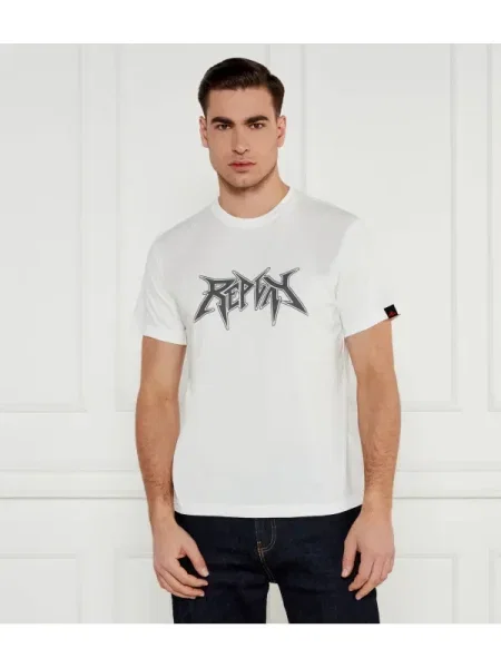 Replay Tricou alb