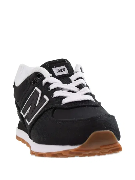 Τρέξιμο sneakers New Balance 574 με κορδόνια με δαντέλα γκρι