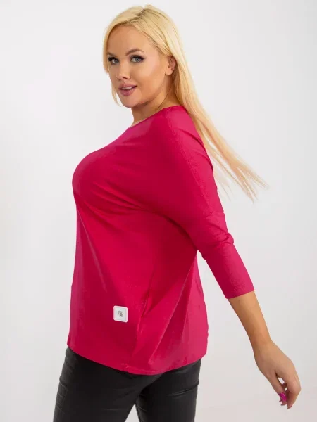 Bluza Fashionhunters fuksija