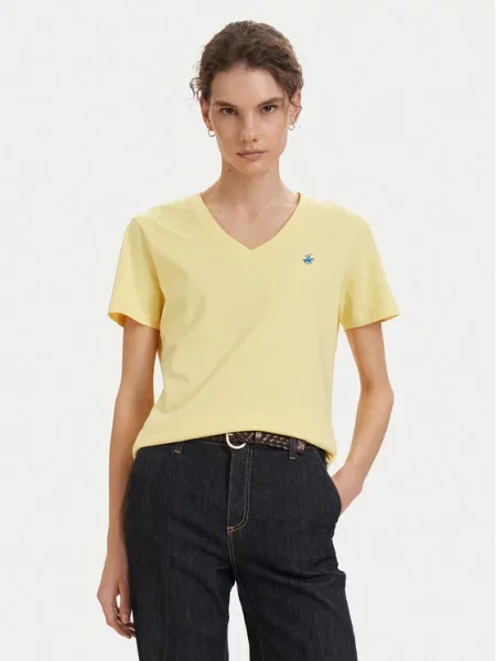 Beverly Hills Polo Club Tricou galben