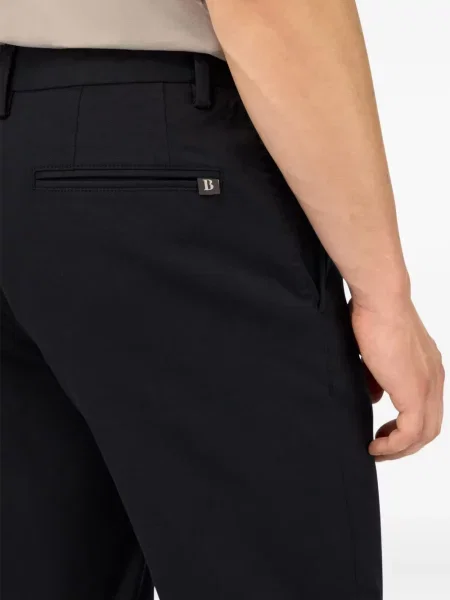Pantaloni Boggi Milano cu autograf negru