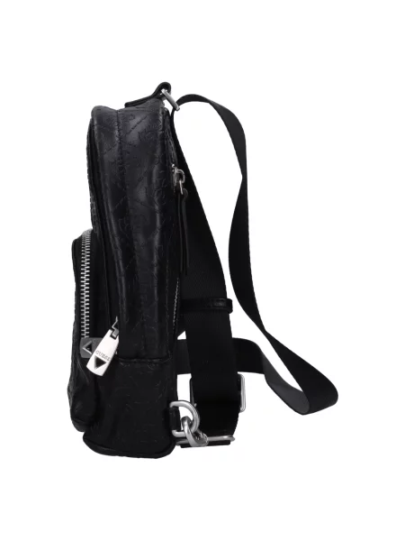 Torba Guess skórzana czarna