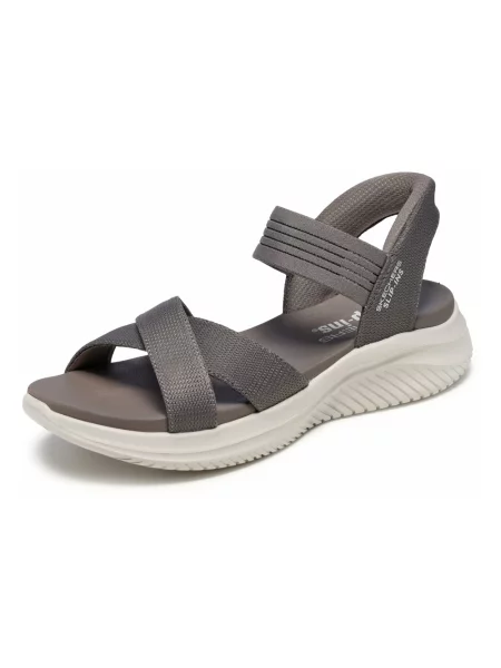 Sneakersy Skechers szare