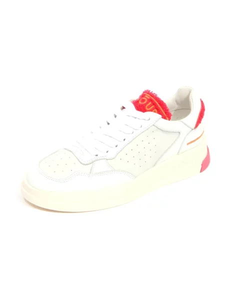 Sneakersy Ghoud skórzane białe