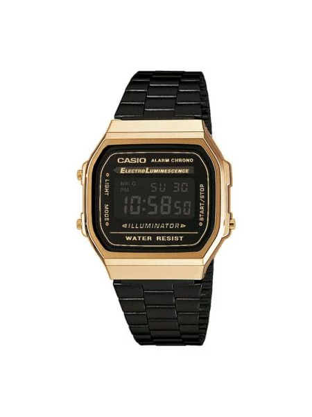Ρετρό pολόι Casio μαύρο