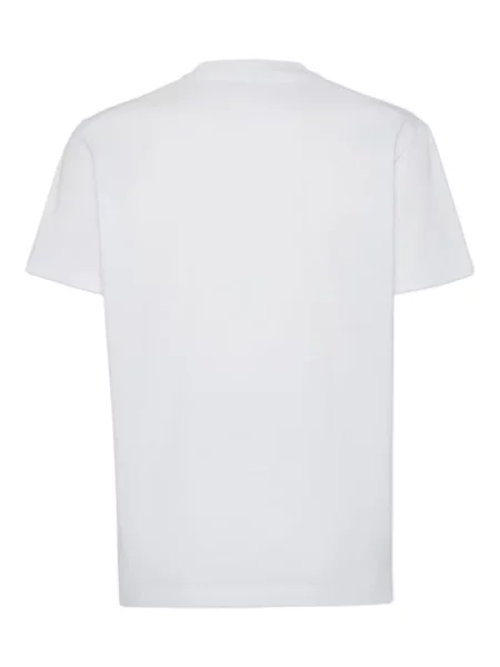 Tricou Dsquared2 cu imagine alb