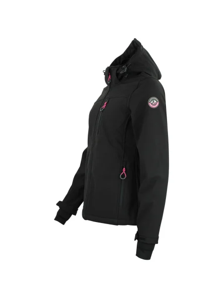 Geacă Peak Mountain softshell negru