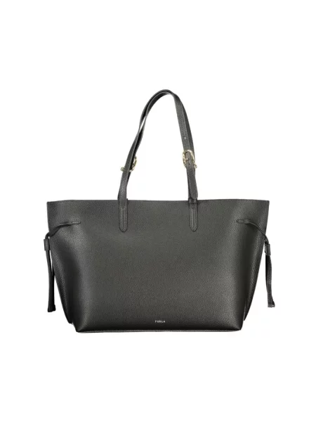 Shopperka Furla skórzana czarna