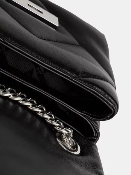 Кожаная сумка через плечо Armani Exchange