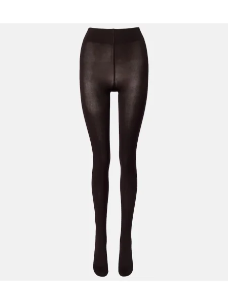 Dresuri Wolford de catifea maro